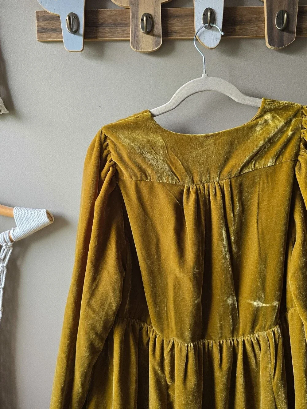 Free People Estella Velvet Mini Dress